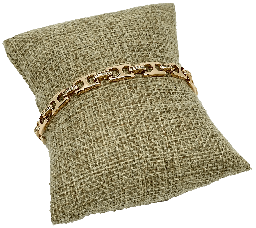 [66913] Pulsera de rodio con brillantito