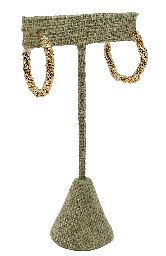 [66998] Argolla de rodio dorado