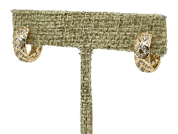 [67101] Argolla de rodio dorado con brillantito