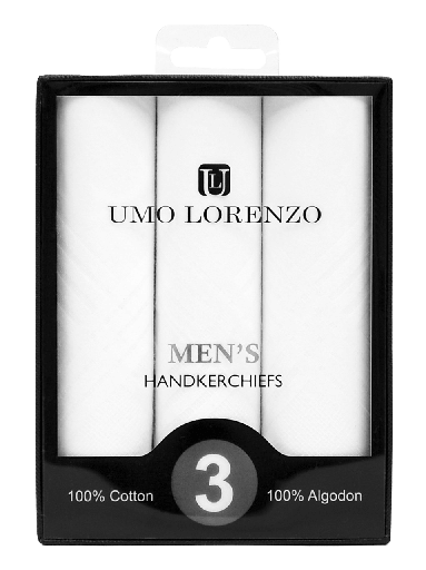 [67213] Juego de 3 pañuelos de algodón