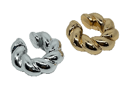 [67484] Set-earcuffs-aretes dorado y plateado