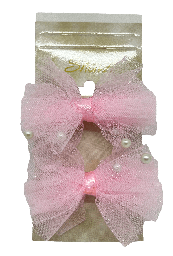 Set-de 2 moñas con perlitas