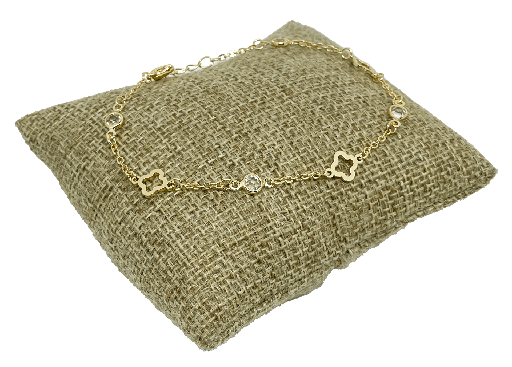 Pulsera con brillantitos