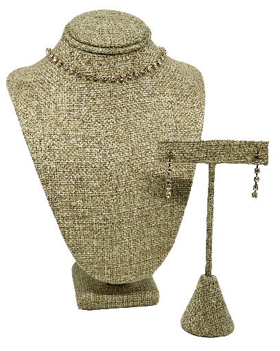 Set de gargantilla y aretes