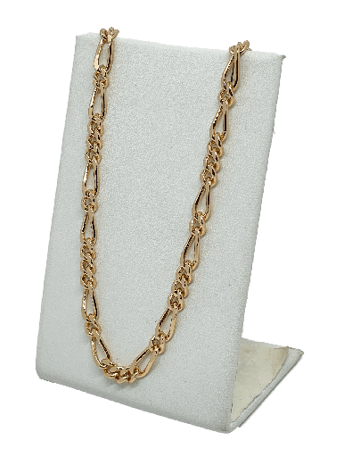 [67794] Cadena dorada de rodio de eslabones