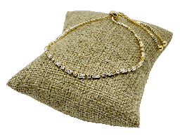 Pulsera antideslizante con brillantitos