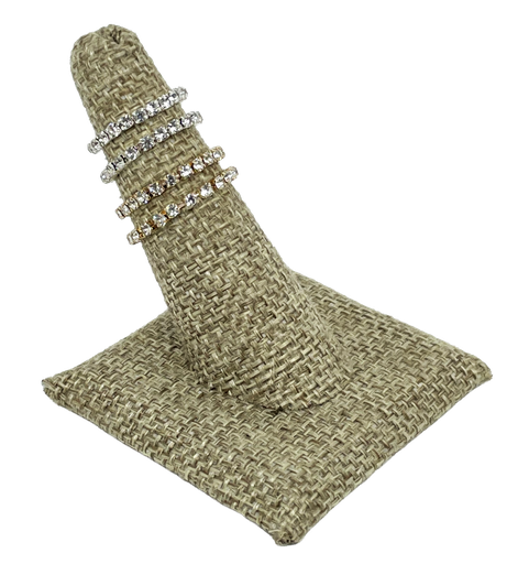 [68049] Set de anillos elástico con brillantito