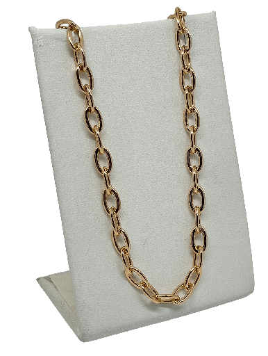 [68230] Cadena dorada de rodio con eslabones