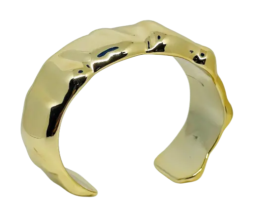 [68764] Rebajada-pulsera dorada de platico