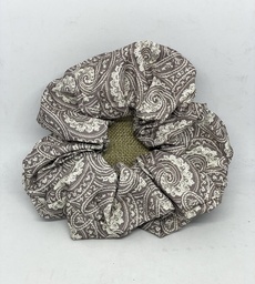 [51908] Cola de tela café - Scrunchie