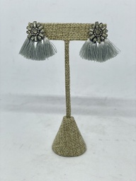 [47401] Arete gris con brillantito