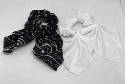 [50193] Set de colas blanco y negro