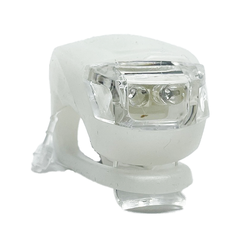 [46953] Linterna LED para bicicleta - blanco