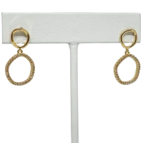 Aretes con brillantitos