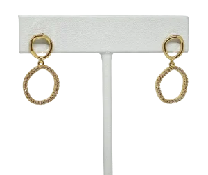 Aretes con brillantitos
