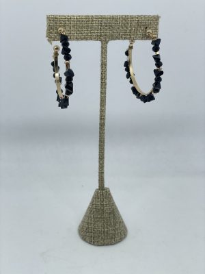 Argolla con piedras en dorado