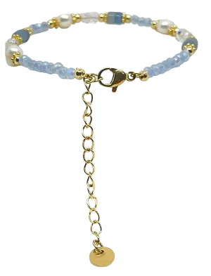 Pulsera de perla azul-gallery-0
