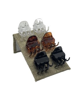 Set de 3 ganchos plásticos