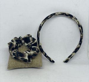 Set de diadema y scrunchie