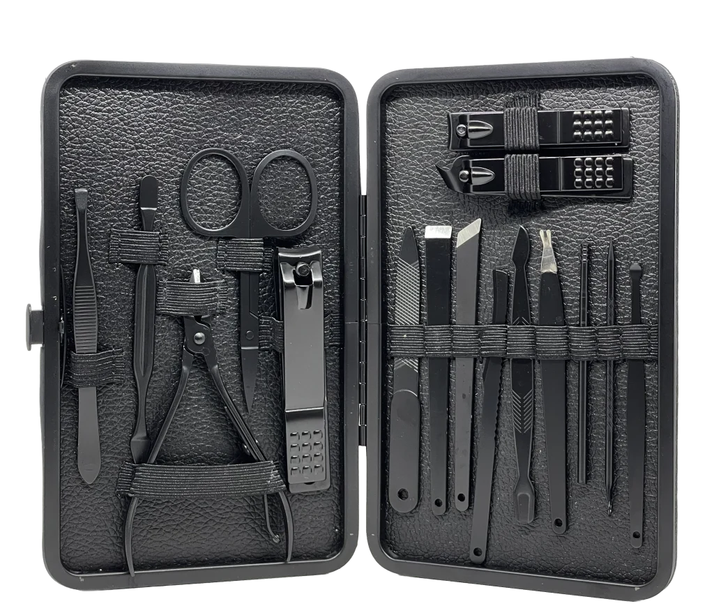 Set de manicure negro