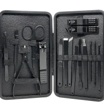 Set de manicure negro