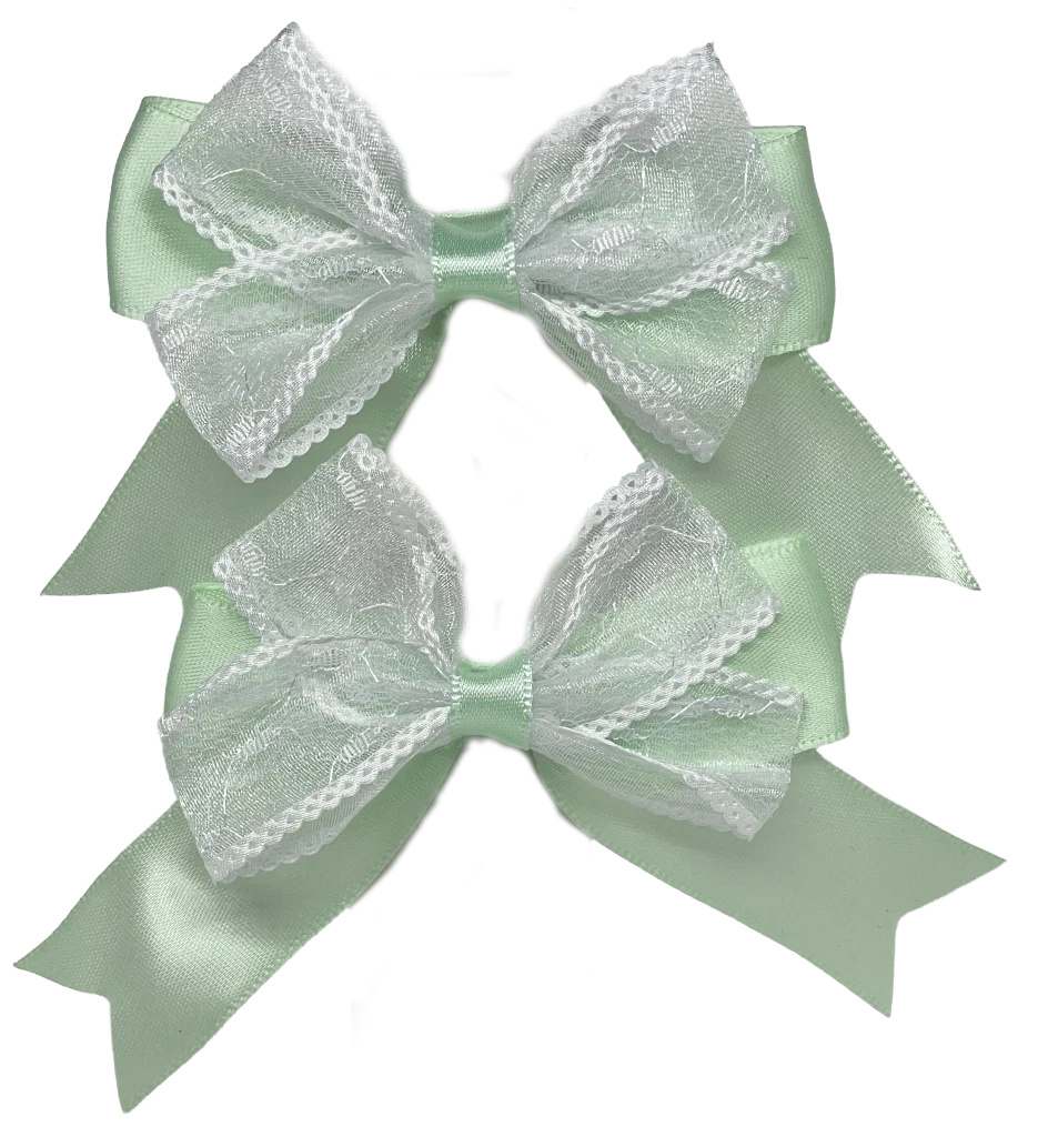 Set de moñas de tela