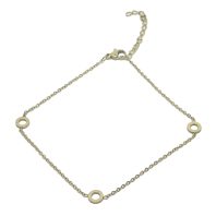 Tobillera de acero inoxidable