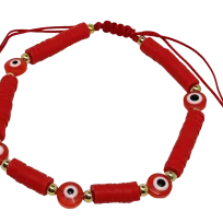 tobillera plástica de ojo turco ajustable