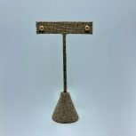 Arete de perla Dorado-gallery-0