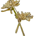 Prendedor dorado de girasoles-gallery-0