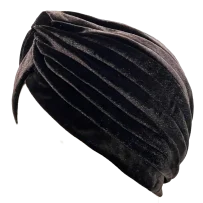 Turbante café de pana
