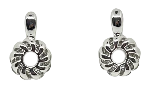 Aretes de rodio