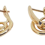Aretes de rodio dorados-gallery-0
