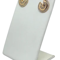 Aretes dorados de rodio de brillantitos-gallery-1