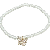 Pulsera blanca de perla-gallery-0