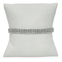 Pulsera de 3 hilos con brillantitos