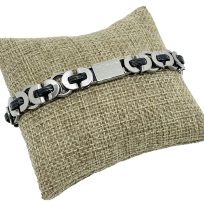 Pulsera plateada