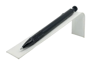 Lapicero negro de metal