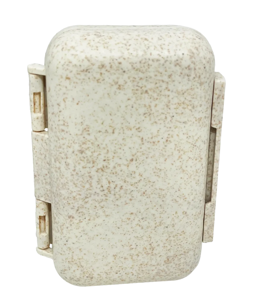 Pastillero beige de plástico-gallery-0