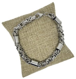Pulsera plateada