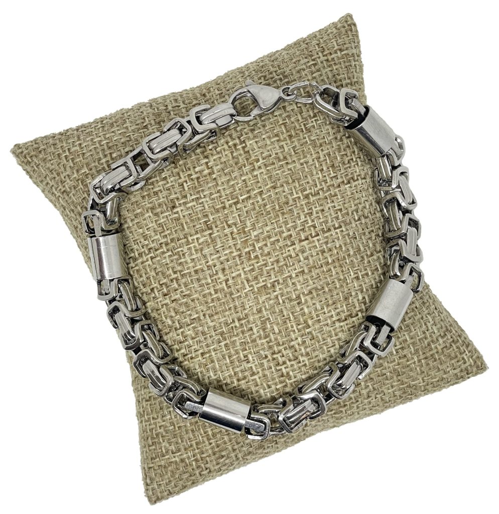 Pulsera plateada