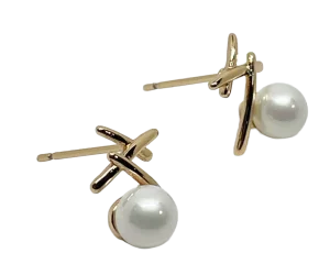 Aretes dorados de rodio-gallery-0