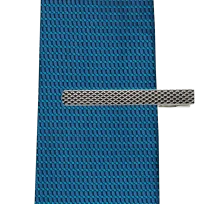 Prensa corbata plateado de metal -gallery-0