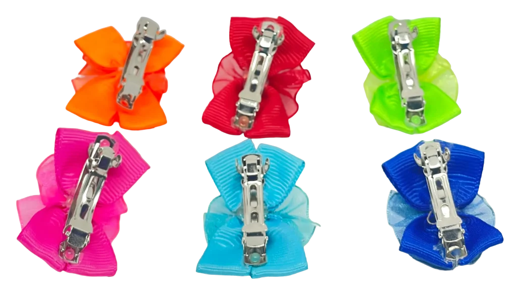 Set de 6 moñas, varios colores-gallery-0